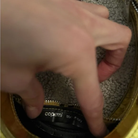 Coperni Mini Swipe Mirrored Metallic Gold Tote Bag - Picture 10 of 12